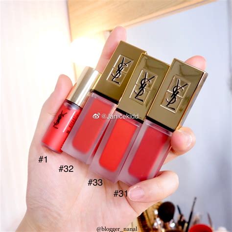 ysl 哑 光 唇 釉 12